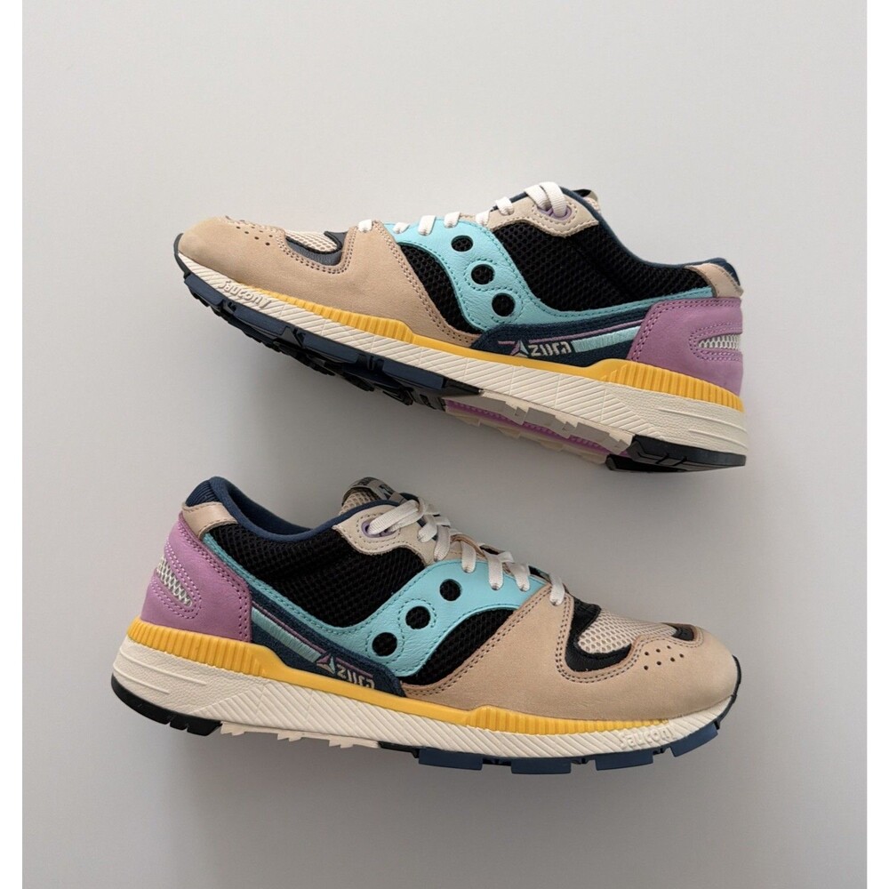 New Saucony Azura St S71025-3 Tan Blue Unisex US 8, UK 7, EU 41